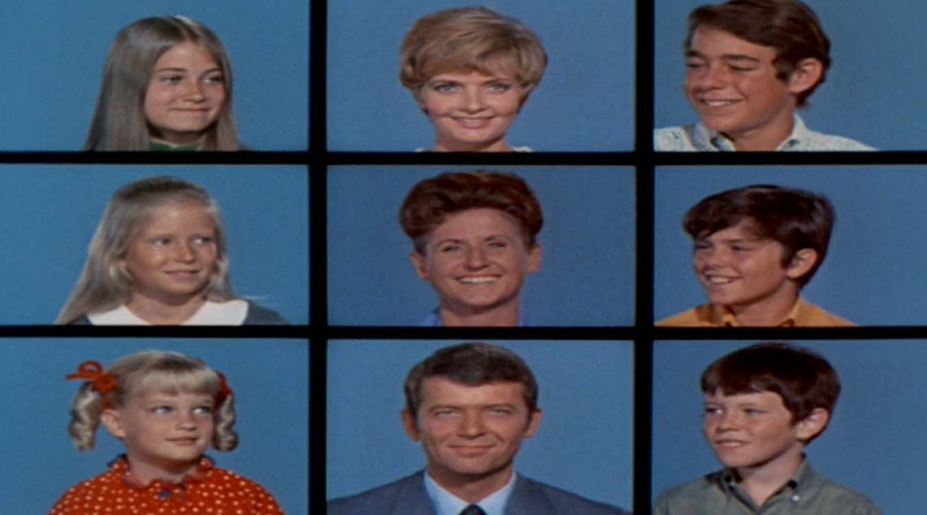 Brady Bunch is like blending bank cultures; Photo from Wikipedia and Paramount