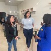 13 Dr Anderson speaks with volunteers
