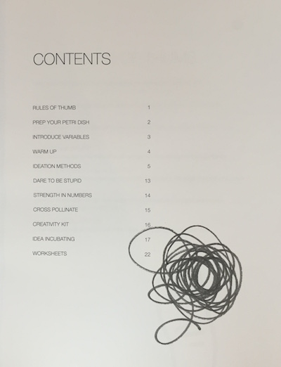 CC table of contents