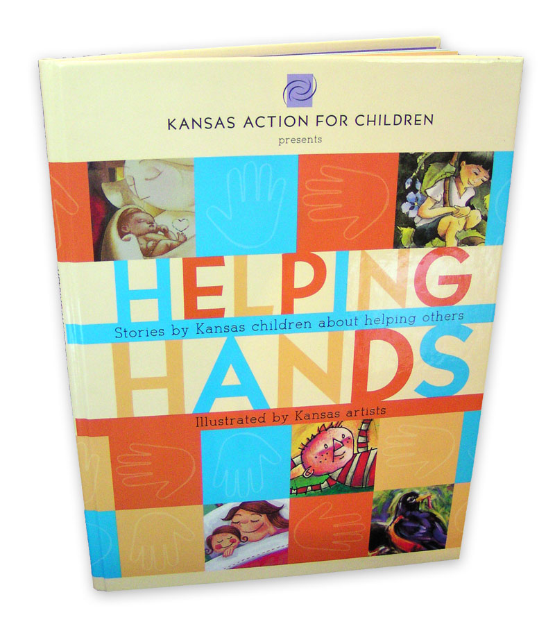 Helping Hands book for Kansas Action for Children by MB Piland