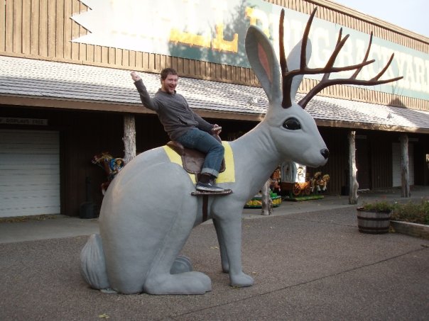 Wall drug jackalope helps us innovate. Photo by Mbailey. 