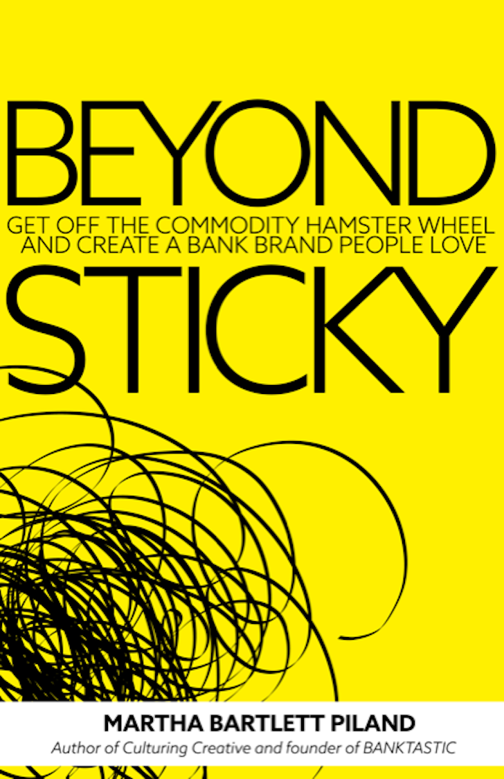 Beyond Sticky Cover Bank Marketing Book